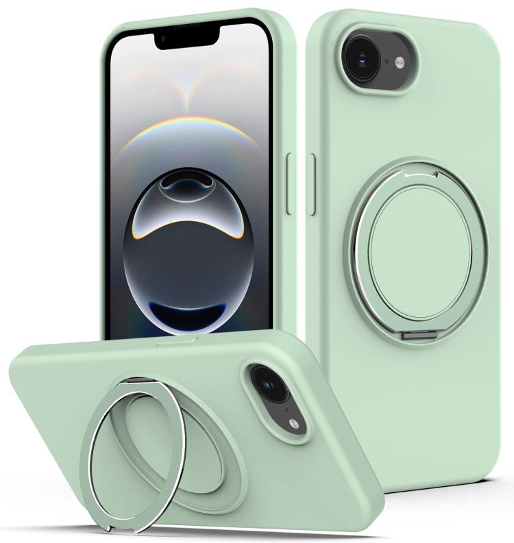 Liquid Silicone MagSafe Phone Case with Rotating Holder, For iPhone 16e, For iPhone 16 Pro Max, For iPhone 16 Pro, For iPhone 16 Plus Apple Accessories engliq4938 iPhone 16e - APEXEL INDIA - Mobile Lens - Mobile Camera Lens - Cellphone Accessories - Phone Lens - Smartphone Lens