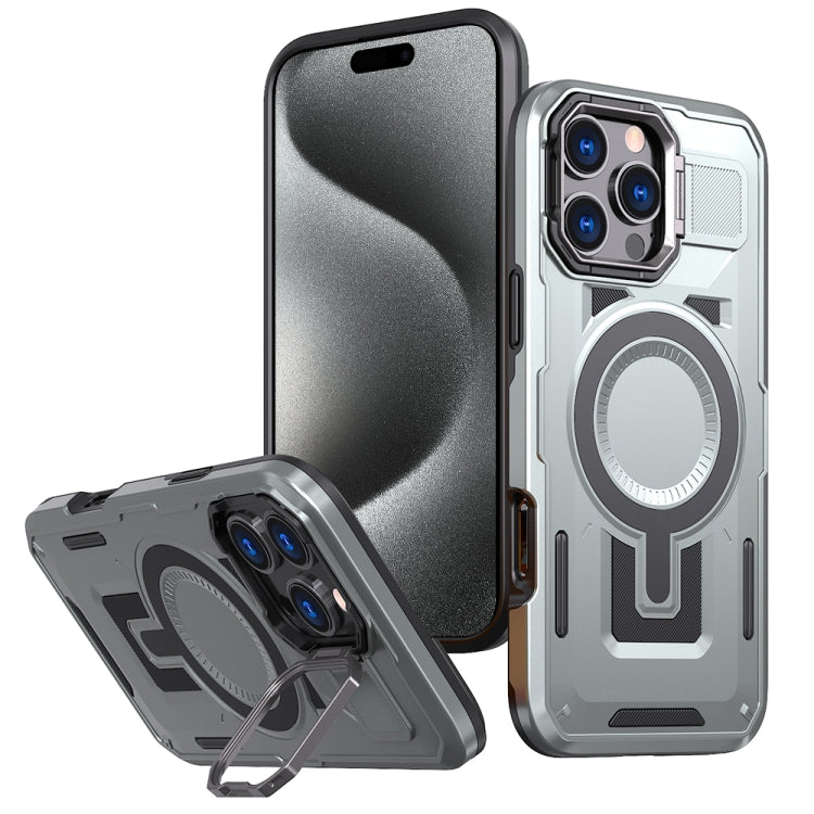 Shield Hollow Frame Holder MagSafe Phone Case, For iPhone 16, For iPhone 15 Pro Max, For iPhone 15 Pro Apple Accessories engshi4943 iPhone 16 - APEXEL INDIA - Mobile Lens - Mobile Camera Lens - Cellphone Accessories - Phone Lens - Smartphone Lens