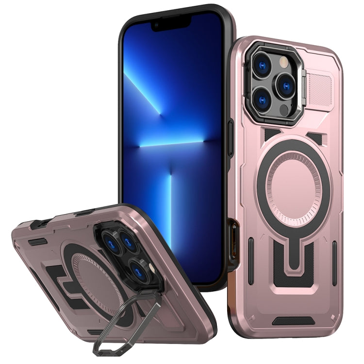 Shield Hollow Frame Holder MagSafe Phone Case, For iPhone 13 Pro, For iPhone 13, For iPhone 12 / 12 Pro Apple Accessories engshi4951 More iPhone Cases - APEXEL INDIA - Mobile Lens - Mobile Camera Lens - Cellphone Accessories - Phone Lens - Smartphone Lens