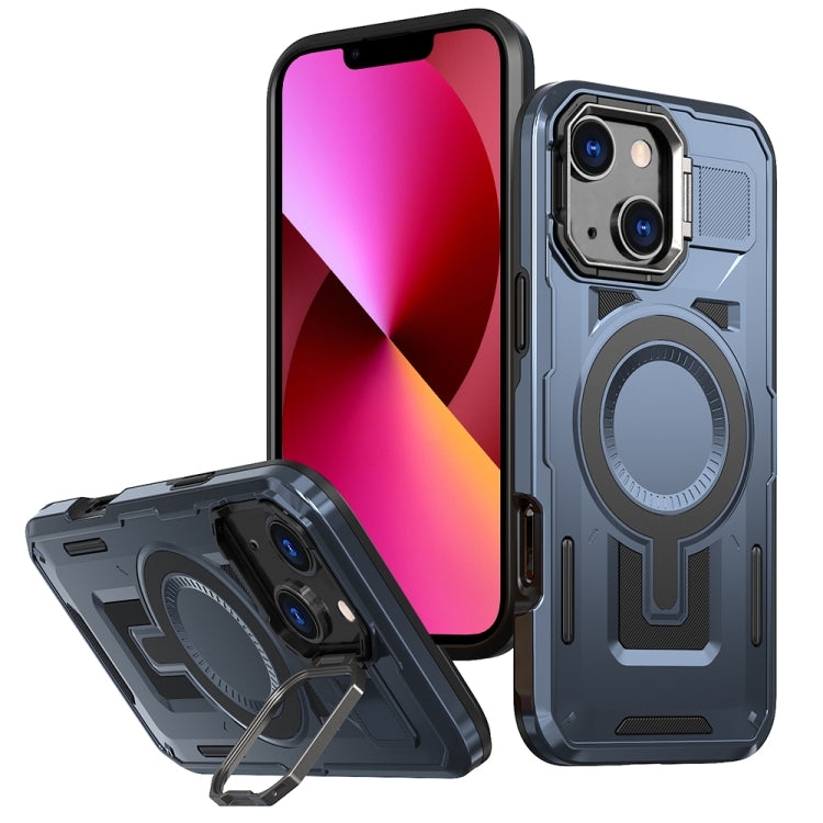 Shield Hollow Frame Holder MagSafe Phone Case, For iPhone 13 Pro, For iPhone 13, For iPhone 12 / 12 Pro Apple Accessories engshi4951 More iPhone Cases - APEXEL INDIA - Mobile Lens - Mobile Camera Lens - Cellphone Accessories - Phone Lens - Smartphone Lens