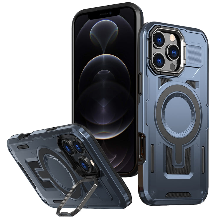 Shield Hollow Frame Holder MagSafe Phone Case, For iPhone 13 Pro, For iPhone 13, For iPhone 12 / 12 Pro Apple Accessories engshi4951 More iPhone Cases - APEXEL INDIA - Mobile Lens - Mobile Camera Lens - Cellphone Accessories - Phone Lens - Smartphone Lens