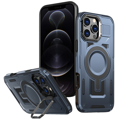 Shield Hollow Frame Holder MagSafe Phone Case, For iPhone 13 Pro, For iPhone 13, For iPhone 12 / 12 Pro Apple Accessories engshi4951 More iPhone Cases - APEXEL INDIA - Mobile Lens - Mobile Camera Lens - Cellphone Accessories - Phone Lens - Smartphone Lens