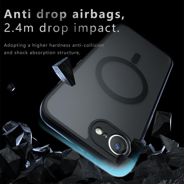 Armor MagSafe Precise Hole PC Hybrid TPU Phone Case, For iPhone 16e, For iPhone 16 Pro Max, For iPhone 16 Pro, For iPhone 15 Pro Max Apple Accessories engarm4948 iPhone 16e - APEXEL INDIA - Mobile Lens - Mobile Camera Lens - Cellphone Accessories - Phone Lens - Smartphone Lens