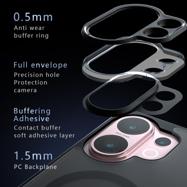 Armor MagSafe PC Hybrid TPU Phone Case, For vivo V30, For vivo X100 Pro