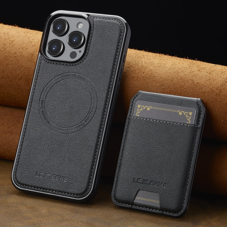 LC.IMEEKE L3 Series Detachable RFID Card Bag Magsafe Phone Case, For iPhone 16 Pro Max, For iPhone 16 Pro, For iPhone 16 Plus, For iPhone 16 Apple Accessories englc-4959 iPhone 16 Pro Max - LC.IMEEKE - Mobile Lens - Mobile Camera Lens - Cellphone Accessories - Phone Lens - Smartphone Lens