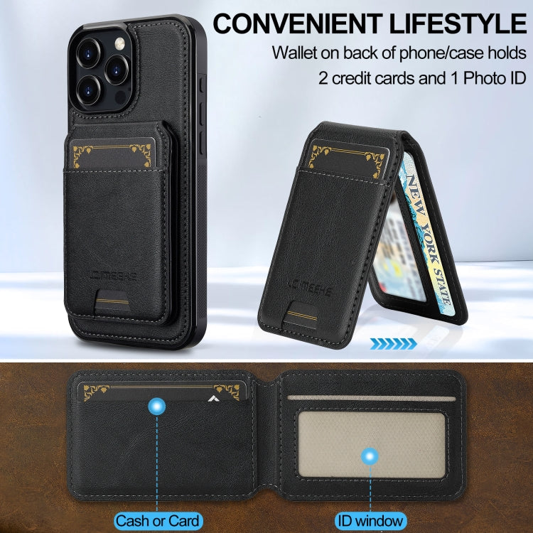 LC.IMEEKE L3 Series Detachable RFID Card Bag Magsafe Phone Case, For iPhone 16 Pro Max, For iPhone 16 Pro, For iPhone 16 Plus, For iPhone 16 Apple Accessories englc-4959 iPhone 16 Pro Max - LC.IMEEKE - Mobile Lens - Mobile Camera Lens - Cellphone Accessories - Phone Lens - Smartphone Lens