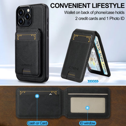 LC.IMEEKE L3 Series Detachable RFID Card Bag Magsafe Phone Case, For iPhone 16 Pro Max, For iPhone 16 Pro, For iPhone 16 Plus, For iPhone 16 Apple Accessories englc-4959 iPhone 16 Pro Max - LC.IMEEKE - Mobile Lens - Mobile Camera Lens - Cellphone Accessories - Phone Lens - Smartphone Lens