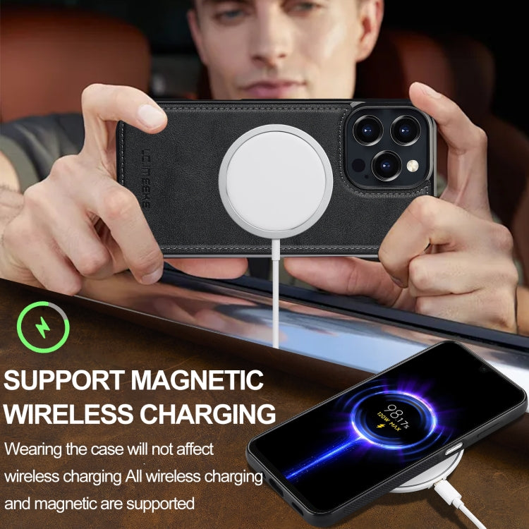 LC.IMEEKE L3 Series Detachable RFID Card Bag Magsafe Phone Case, For iPhone 16 Pro Max, For iPhone 16 Pro, For iPhone 16 Plus, For iPhone 16 Apple Accessories englc-4959 iPhone 16 Pro Max - LC.IMEEKE - Mobile Lens - Mobile Camera Lens - Cellphone Accessories - Phone Lens - Smartphone Lens