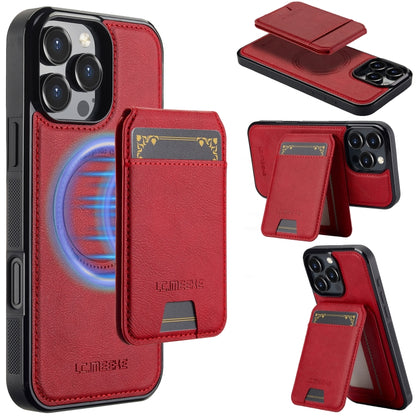LC.IMEEKE L3 Series Detachable RFID Card Bag Magsafe Phone Case, For iPhone 16 Pro Max, For iPhone 16 Pro, For iPhone 16 Plus, For iPhone 16 Apple Accessories englc-4959 iPhone 16 Pro Max - LC.IMEEKE - Mobile Lens - Mobile Camera Lens - Cellphone Accessories - Phone Lens - Smartphone Lens