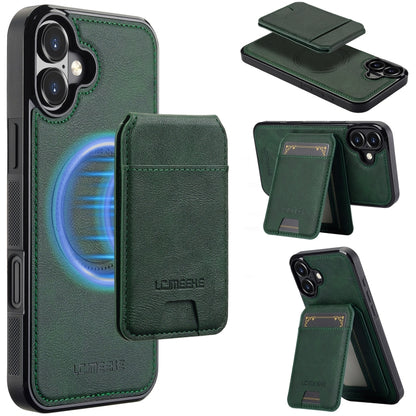 LC.IMEEKE L3 Series Detachable RFID Card Bag Magsafe Phone Case, For iPhone 16 Pro Max, For iPhone 16 Pro, For iPhone 16 Plus, For iPhone 16 Apple Accessories englc-4959 iPhone 16 Pro Max - LC.IMEEKE - Mobile Lens - Mobile Camera Lens - Cellphone Accessories - Phone Lens - Smartphone Lens