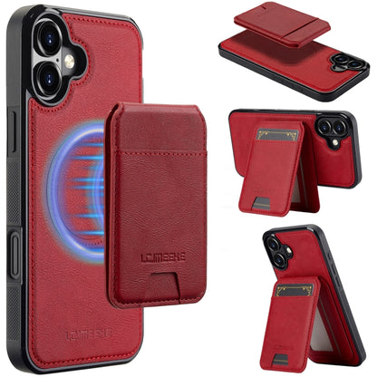 LC.IMEEKE L3 Series Detachable RFID Card Bag Magsafe Phone Case, For iPhone 16 Pro Max, For iPhone 16 Pro, For iPhone 16 Plus, For iPhone 16 Apple Accessories englc-4959 iPhone 16 Pro Max - LC.IMEEKE - Mobile Lens - Mobile Camera Lens - Cellphone Accessories - Phone Lens - Smartphone Lens