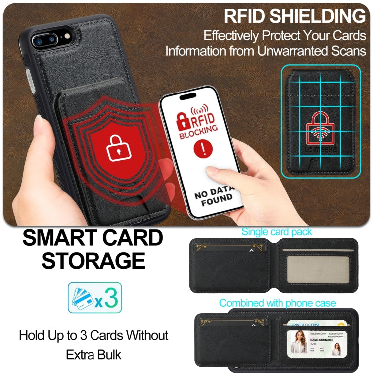 LC.IMEEKE L3 Series Detachable RFID Card Bag Magsafe Phone Case, iPhone 16e, For iPhone 15 Pro Max, For iPhone 15 Pro, For iPhone 15 Plus / 14 Plus Apple Accessories englc-4960 iPhone 16e - LC.IMEEKE - Mobile Lens - Mobile Camera Lens - Cellphone Accessories - Phone Lens - Smartphone Lens