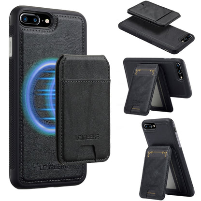 LC.IMEEKE L3 Series Detachable RFID Card Bag Magsafe Phone Case, For iPhone 8 Plus / 7 Plus Apple Accessories englc-5656 More iPhone Cases - LC.IMEEKE - Mobile Lens - Mobile Camera Lens - Cellphone Accessories - Phone Lens - Smartphone Lens