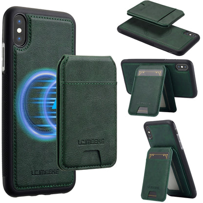 LC.IMEEKE L3 Series Detachable RFID Card Bag Magsafe Phone Case, For iPhone 13 mini, For iPhone XS / X, For iPhone XR, For iPhone XS Max Apple Accessories englc-4962 More iPhone Cases - LC.IMEEKE - Mobile Lens - Mobile Camera Lens - Cellphone Accessories - Phone Lens - Smartphone Lens