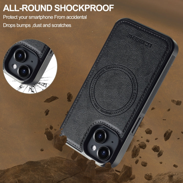 LC.IMEEKE L5 Series Detachable RFID Card Bag Magsafe Phone Case, For iPhone 15, For iPhone 14 / 13, For iPhone 14 Pro, For iPhone 14 Pro Max Apple Accessories englc-4958 iPhone 15 - LC.IMEEKE - Mobile Lens - Mobile Camera Lens - Cellphone Accessories - Phone Lens - Smartphone Lens