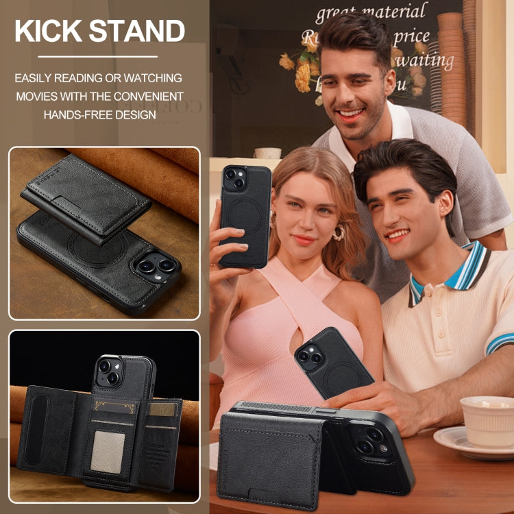 LC.IMEEKE L5 Series Detachable RFID Card Bag Magsafe Phone Case, For iPhone 15, For iPhone 14 / 13, For iPhone 14 Pro, For iPhone 14 Pro Max Apple Accessories englc-4958 iPhone 15 - LC.IMEEKE - Mobile Lens - Mobile Camera Lens - Cellphone Accessories - Phone Lens - Smartphone Lens