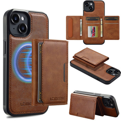 LC.IMEEKE L5 Series Detachable RFID Card Bag Magsafe Phone Case, For iPhone 15, For iPhone 14 / 13, For iPhone 14 Pro, For iPhone 14 Pro Max Apple Accessories englc-4958 iPhone 15 - LC.IMEEKE - Mobile Lens - Mobile Camera Lens - Cellphone Accessories - Phone Lens - Smartphone Lens