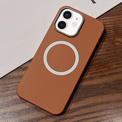 Leather Texture Design MagSafe Full Coverage Phone Case, For iPhone 13, For iPhone 12, For iPhone 12 Pro Max Apple Accessories englea4970 More iPhone Cases - APEXEL INDIA - Mobile Lens - Mobile Camera Lens - Cellphone Accessories - Phone Lens - Smartphone Lens