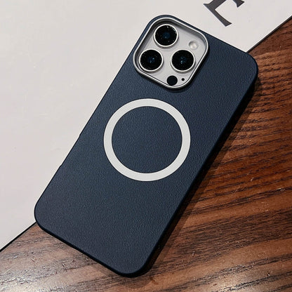 Leather Texture Design MagSafe Full Coverage Phone Case, For iPhone 16 Pro Max, For iPhone 16 Pro, For iPhone 16 Plus Apple Accessories englea4961 iPhone 16 Pro Max - APEXEL INDIA - Mobile Lens - Mobile Camera Lens - Cellphone Accessories - Phone Lens - Smartphone Lens