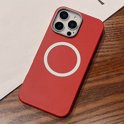 Leather Texture Design MagSafe Full Coverage Phone Case, For iPhone 16 Pro Max, For iPhone 16 Pro, For iPhone 16 Plus Apple Accessories englea4961 iPhone 16 Pro Max - APEXEL INDIA - Mobile Lens - Mobile Camera Lens - Cellphone Accessories - Phone Lens - Smartphone Lens