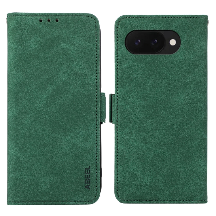 ABEEL Frosted Magnetic RFID Leather Phone Case, For Google Pixel 9a engabe3782 Mobile Accessories - APEXEL INDIA - Mobile Lens - Mobile Camera Lens - Cellphone Accessories - Phone Lens - Smartphone Lens