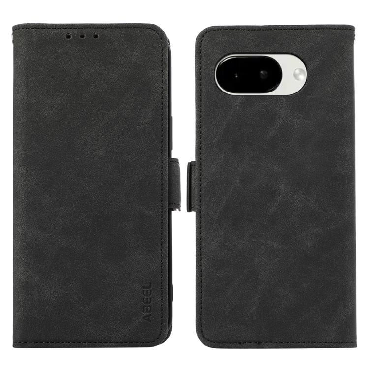 ABEEL Frosted Magnetic RFID Leather Phone Case, For Google Pixel 10a, For Google Pixel 9a Mobile Accessories - APEXEL INDIA - Mobile Lens - Mobile Camera Lens - Cellphone Accessories - Phone Lens - Smartphone Lens