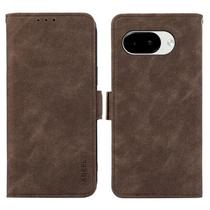 ABEEL Frosted Magnetic RFID Leather Phone Case, For Google Pixel 10a, For Google Pixel 9a Mobile Accessories - APEXEL INDIA - Mobile Lens - Mobile Camera Lens - Cellphone Accessories - Phone Lens - Smartphone Lens