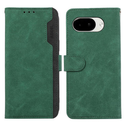 ABEEL Color Block Magnetic RFID Leather Phone Case, For Google Pixel 10a, For Google Pixel 9a Mobile Accessories - APEXEL INDIA - Mobile Lens - Mobile Camera Lens - Cellphone Accessories - Phone Lens - Smartphone Lens