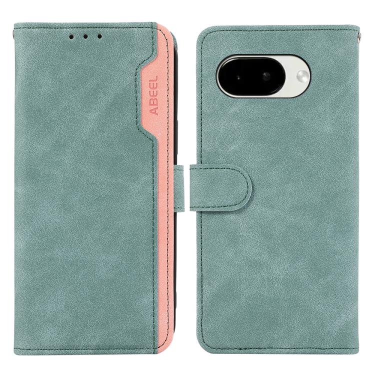 ABEEL Color Block Magnetic RFID Leather Phone Case, For Google Pixel 10a, For Google Pixel 9a Mobile Accessories - APEXEL INDIA - Mobile Lens - Mobile Camera Lens - Cellphone Accessories - Phone Lens - Smartphone Lens