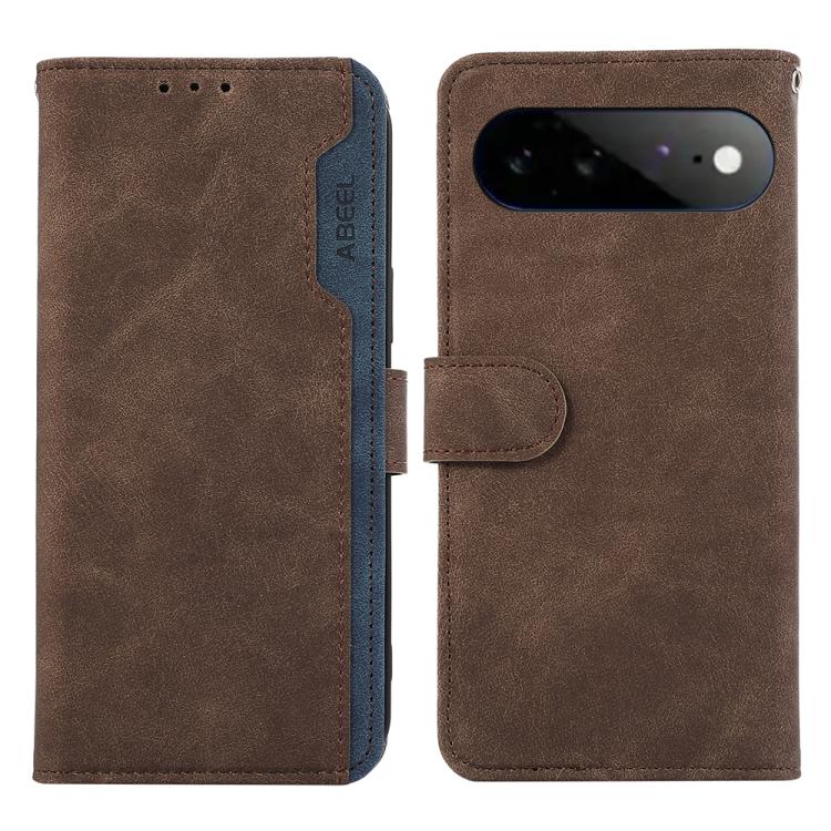 ABEEL Color Block Magnetic RFID Leather Phone Case, For Google Pixel 11 Pro XL, For Google Pixel 11 / 11 Pro, For Google Pixel 10a, For Google Pixel 9a