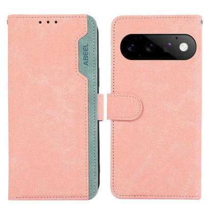 ABEEL Color Block Magnetic RFID Leather Phone Case, For Google Pixel 11 Pro XL, For Google Pixel 11, For Google Pixel 11 Pro, For Google Pixel 10a