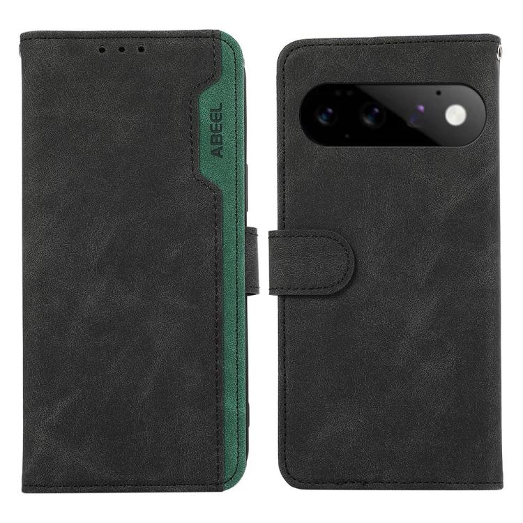 ABEEL Color Block Magnetic RFID Leather Phone Case, For Google Pixel 11 Pro XL, For Google Pixel 11, For Google Pixel 11 Pro, For Google Pixel 10a