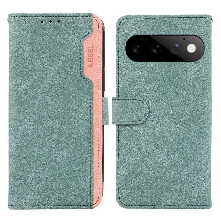 ABEEL Color Block Magnetic RFID Leather Phone Case, For Google Pixel 11 Pro XL, For Google Pixel 11, For Google Pixel 11 Pro, For Google Pixel 10a