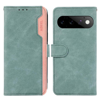 ABEEL Color Block Magnetic RFID Leather Phone Case, For Google Pixel 11 Pro XL, For Google Pixel 11, For Google Pixel 11 Pro, For Google Pixel 10a
