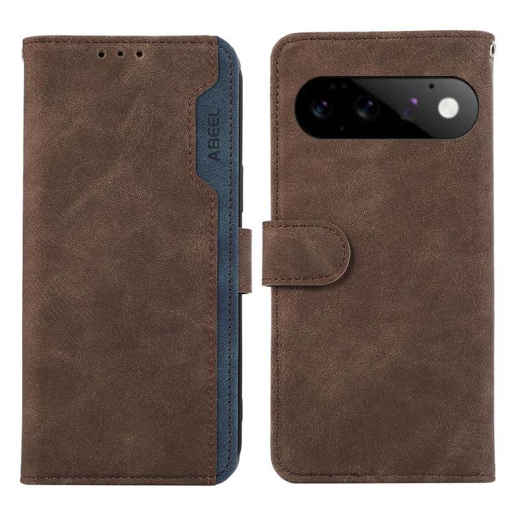 ABEEL Color Block Magnetic RFID Leather Phone Case, For Google Pixel 11 Pro XL, For Google Pixel 11, For Google Pixel 11 Pro, For Google Pixel 10a