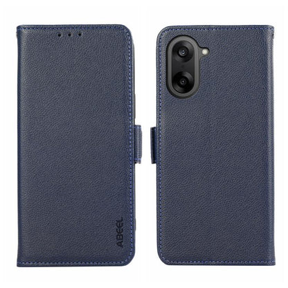 ABEEL Side-Magnetic Litchi Pattern Leather RFID Phone Case OnePlus &amp; OPPO Accessories - APEXEL INDIA - Mobile Lens - Mobile Camera Lens - Cellphone Accessories - Phone Lens - Smartphone Lens