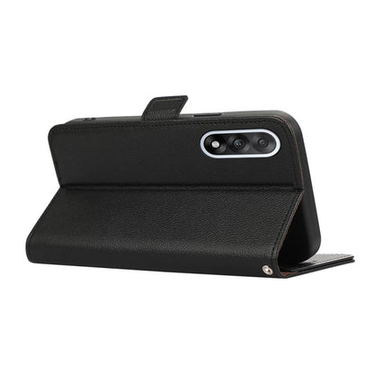 ABEEL Side-Magnetic Litchi Pattern Leather RFID Phone Case OnePlus &amp; OPPO Accessories - APEXEL INDIA - Mobile Lens - Mobile Camera Lens - Cellphone Accessories - Phone Lens - Smartphone Lens