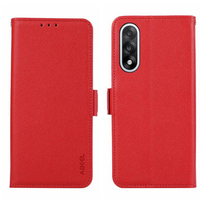 ABEEL Side-Magnetic Litchi Pattern Leather RFID Phone Case OnePlus &amp; OPPO Accessories - APEXEL INDIA - Mobile Lens - Mobile Camera Lens - Cellphone Accessories - Phone Lens - Smartphone Lens