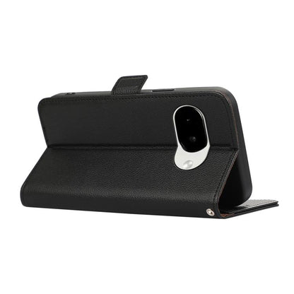 ABEEL Side-Magnetic Litchi Pattern Leather RFID Phone Case, For Google Pixel 10a, For Google Pixel 9a Mobile Accessories - APEXEL INDIA - Mobile Lens - Mobile Camera Lens - Cellphone Accessories - Phone Lens - Smartphone Lens