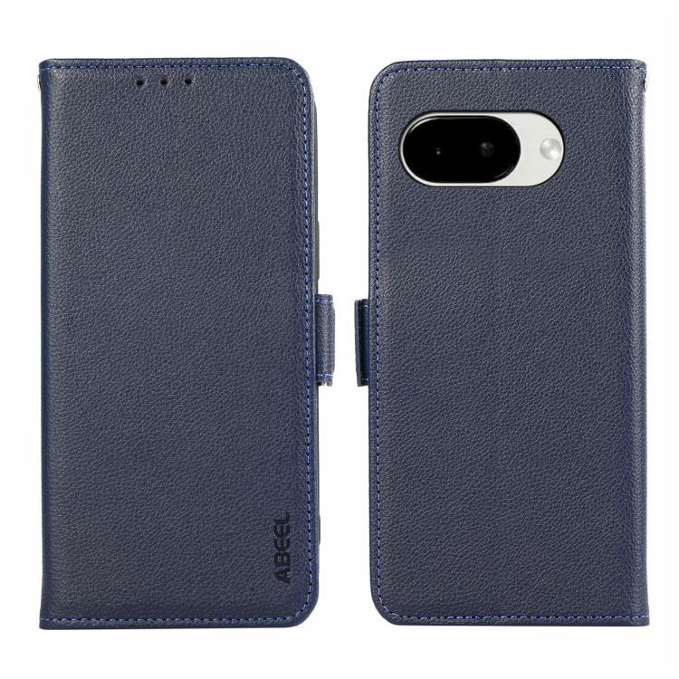 ABEEL Side-Magnetic Litchi Pattern Leather RFID Phone Case, For Google Pixel 11 Pro XL, For Google Pixel 11 / 11 Pro, For Google Pixel 10a, For Google Pixel 9a