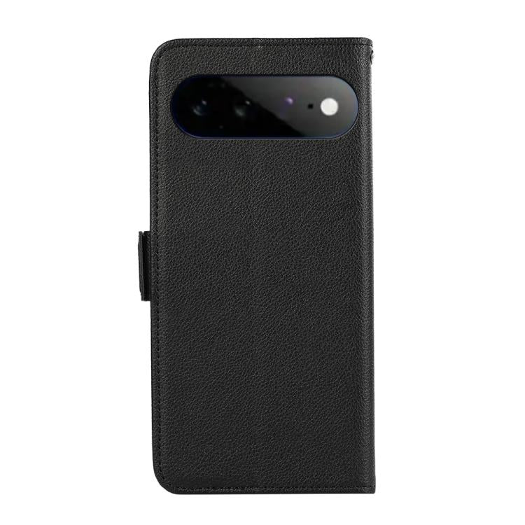 ABEEL Side-Magnetic Litchi Pattern Leather RFID Phone Case, For Google Pixel 11 Pro XL, For Google Pixel 11 / 11 Pro, For Google Pixel 10a, For Google Pixel 9a