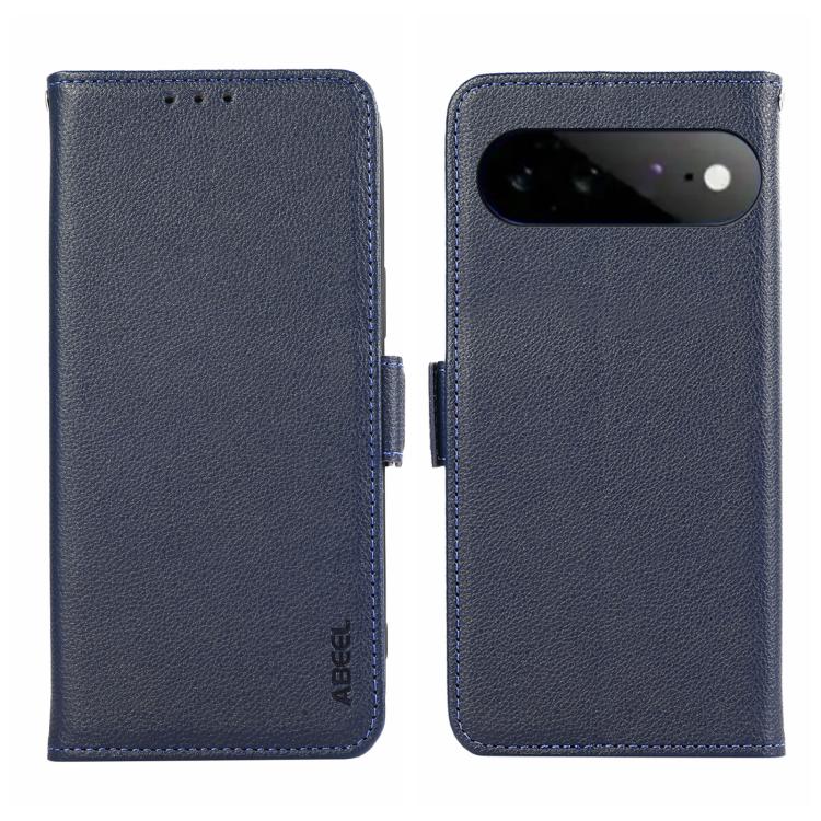 ABEEL Side-Magnetic Litchi Pattern Leather RFID Phone Case, For Google Pixel 11 Pro XL, For Google Pixel 11 / 11 Pro, For Google Pixel 10a, For Google Pixel 9a