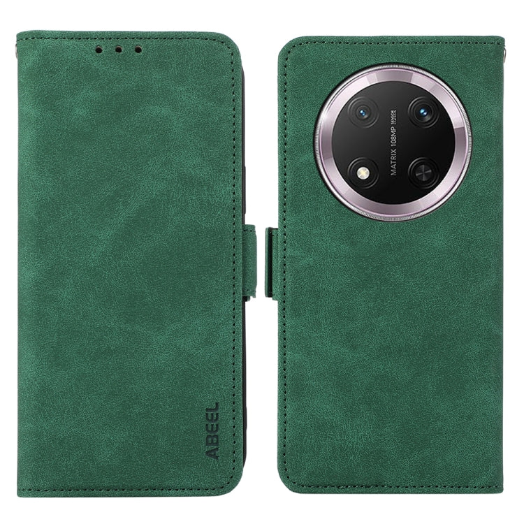 ABEEL Frosted Magnetic RFID Leather Phone Case, For Honor 400 Global 156.5mm, For Honor X9C 5G Global