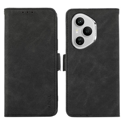 ABEEL Frosted Magnetic RFID Leather Phone Case, For Honor 400 Smart / X7d 5G Global, For Honor X6c 4G, For Honor 400 Pro Global 160.8mm, For Honor 400 Lite Global