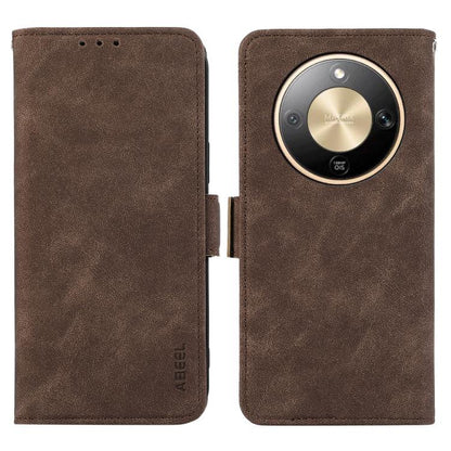 ABEEL Frosted Magnetic RFID Leather Phone Case, For Honor 600 Global / 600 Pro Global, For Honor 600 Lite Global, For Honor X8d 4G, For Honor X9d 5G
