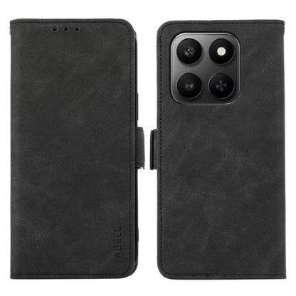 ABEEL Frosted Magnetic RFID Leather Phone Case, For Honor 400 Smart / X7d 5G Global, For Honor X6c 4G, For Honor 400 Pro Global 160.8mm, For Honor 400 Lite Global