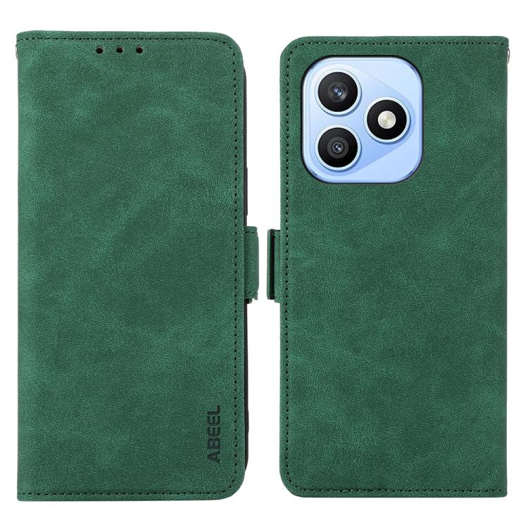 ABEEL Frosted Magnetic RFID Leather Phone Case, For Honor 600 Global / 600 Pro Global, For Honor 600 Lite Global, For Honor X8d 4G, For Honor X9d 5G
