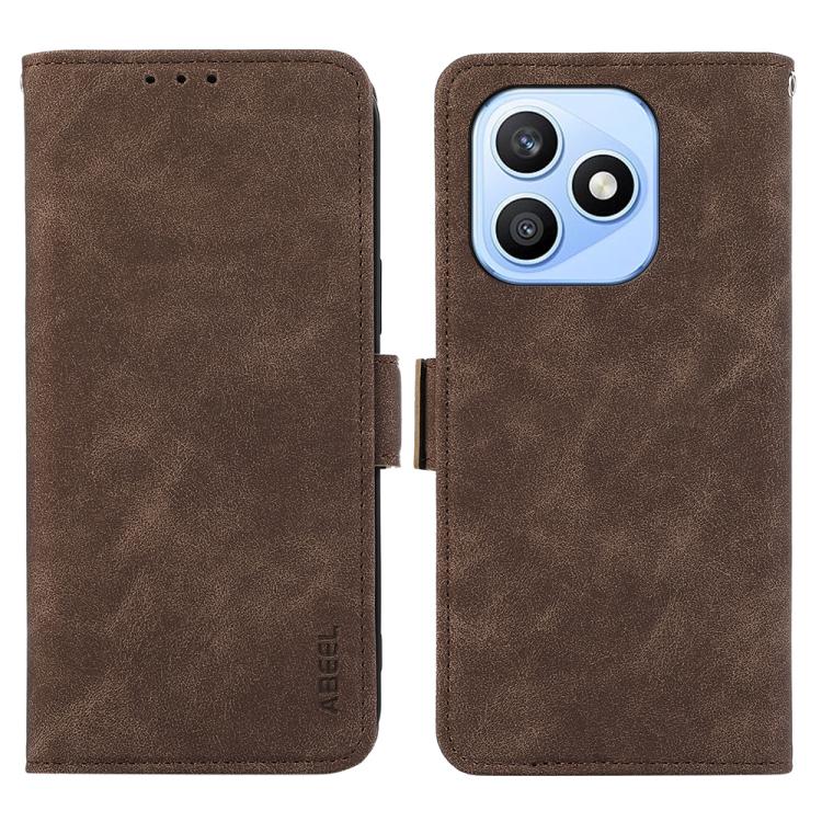 ABEEL Frosted Magnetic RFID Leather Phone Case, For Honor 600 Global / 600 Pro Global, For Honor 600 Lite Global, For Honor X8d 4G, For Honor X9d 5G