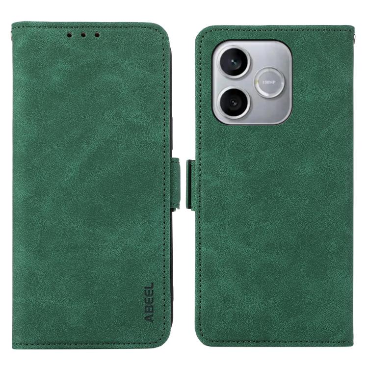 ABEEL Frosted Magnetic RFID Leather Phone Case, For Honor 600 Global / 600 Pro Global, For Honor 600 Lite Global, For Honor X8d 4G, For Honor X9d 5G