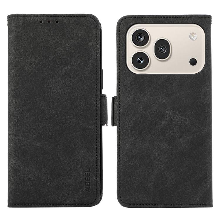 ABEEL Frosted Magnetic RFID Leather Phone Case, For Honor 600 Global / 600 Pro Global, For Honor 600 Lite Global, For Honor X8d 4G, For Honor X9d 5G